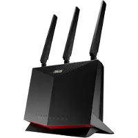 Asus 4G-AC86U - Trådløs ruter - WWAN 4-portssvitsj - 1GbE - Wi-Fi 5 - Dobbeltbånd - 4G service ikke inkludert