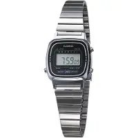 Casio La670wd-1df 30.3mm 3atm Quartz Digital Dameklokke
