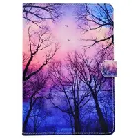Mtp Products iPad 9.7 2017/2018 Wonder Series Folio-etui - Magisk skog