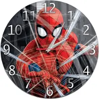 Marvel Spiderman Veggklokke
