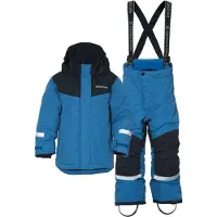 Didriksons Skare Kids Yttertøy Sett Corn Blue (80 / 1 år)