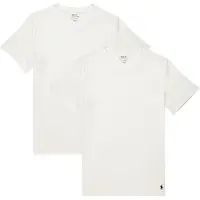 Ralph Lauren for man. 714835960002 Pack of two white Classic T-shirts (XL), Casual, Homewear, Cotton, Short sleeve
