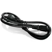Lenovo Longwell LS-18 - Strømkabel - 250 V - 2.5 A - 1 m - Sør-Korea, Europa - FRU, (CRU) - Tier 1 - for IdeaPad Gaming 3 16 ThinkCentre M80q Gen 3 ThinkPad C14 Chromebook L13 Gen 3 T16 Gen 1