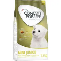 Concept for Life Mini Puppy & Junior - 4 x 1,5 kg