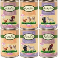Lukullus Junior blandet prøvepakke - 6 x 400 g
