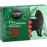 Cosma Advent Miks Boks - 24 x våtfôr (1710 g)