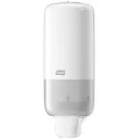 Tork Dispenser S4 hvit - for håndsåpe og hånddesinfeksjon