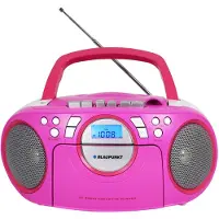 Blaupunkt BB16PK, 285 g, Rosa, Bærbar CD-spiller