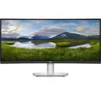 Dell S3423DWC - LED-skjerm - kurvet - 34 - 3440 x 1440 WQHD @ 100 Hz - VA - 300 cd/m² - 3000:1 - 4 ms - 2xHDMI, DisplayPort, USB-C - høyttalere - med 3-års direkte /1-års indirekte som standard (opps