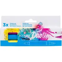 Ecoline Duotip marker set Primary | 3 colours