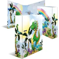 Herma 19818, A4, D-ring, Oppbevaring, Fotoark kartong, Flerfarget, 7 cm