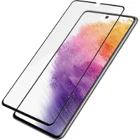 PanzerGlass Samsung Galaxy A73 5G Case Friendly Skjermbeskyttere - Svart Kant