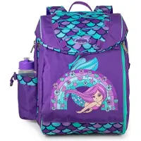 Jeva Skolesekk - Middels - Rainbow Mermaid - - OneSize - Skolesekk