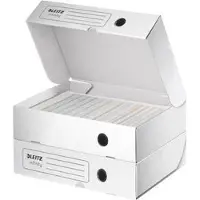 Leitz Infinity - Boksfil - bokryggbredde: 80 mm - for A4 - hvit