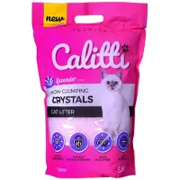 Calitti Crystals Lavendel - silikonstrø 3,8l