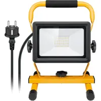 Goobay LED work light with stand 50 W black-yellow 1.5