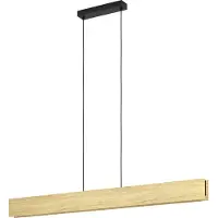 Eglo CONNECT-Z ANCHORENA-Z langbord i sort med FSC-godkjent tre