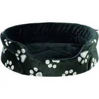 Trixie Jimmy seng, oval, 55x45 cm, sort