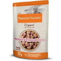 Nature’s Variety Nature's Variety Original Paté No Grain 12 x 70 g - Okse og kylling