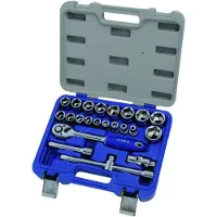 Irimo 20257 1/2´´ 8-32 Mm Pipe-og Skralle-sett 23 Stykker