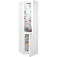 Gorenje NRK6202EW4 - Kjøleskap/fryser - bunnfryser - fordypning - bredde: 60 cm - 331 liter - Klasse E - hvit