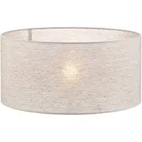 Duolla Lampeskjerm Roller, grå, Ø 50 cm, høyde 24 cm