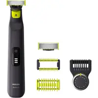 Philips OneBlade 360 QP2734/23 Ansikt, Barberingsmaskin, Grønn, Grå, Batteri, Lithium-Ion (Li-Ion), 60 min, 4 timer
