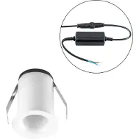 EVN Noblendo LED innfelt taklampe hvit Ø 3,5 cm