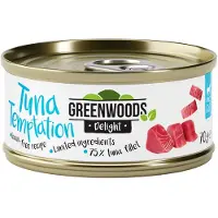 Greenwoods Delight tunfiskfilet 24 x 70 g