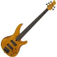 Yamaha TRBX605FM 5-String Bass Matte Amber