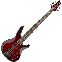 Yamaha TRBX605FM 5-String Bass Dark Red Burst