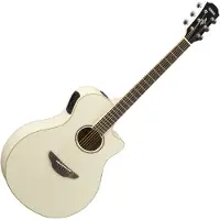 Yamaha APX600 Electro Acoustic Vintage White