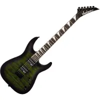 Jackson JS Series Dinky Arch Top JS32Q DKA HT Transparent Green Burst - Ex Demo