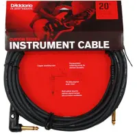 Planet Waves Custom serien Instrument kabel rett vinkel 6 meter