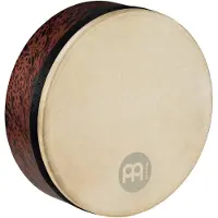 Meinl Frame Drums - 12" Goat Skin Deep Shell Tars - Brown Burl