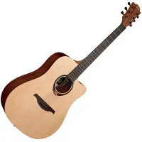 Lag Tramontane 70 T70DC-NAT Dreadnought Acoustic Natural Satin