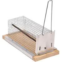Sauvic Metallisk Stoffmusefelle 21 Cm