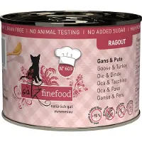 Catz Finefood Ragout 6 x 190 g - No.603 Gås og kalkun 6 x 190 g
