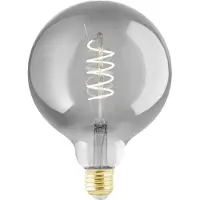 Eglo LED-sirkel E27 G125 4W glødetråd svart-transparent