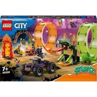 LEGO Acrobatic Track Double Curl Byggespill 598 Stykker