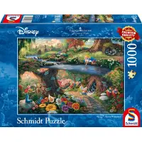 Schmidt Puzzle - Thomas Kinkade: Disney Alice in Wonderland