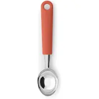 Brabantia Tasty+, Kuleformende isskje, Plast, Rustfritt stål, Rosa, Sølv, Opphengshull, 1 stykker