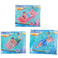 Bestway 43040, Blå, Oransje, Flytemadrass, Vinyl, 90 kg, China, 630 mm