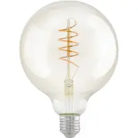 Eglo LED-lyspære G125 Globe 4W/822 270 lumen clear E27
