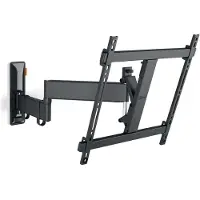 Vogel's Comfort TVM 3445 mounting kit - full-motion - for flat panel - black 25 kg 65" 100 x 100 mm