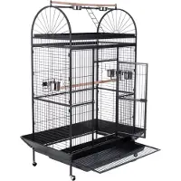 Zooplus Exclusive Papegøyebur Caesar - L 123 x B 82 x H 178 cm (2 pakker*)