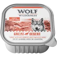 Wolf of Wilderness Økonomipakke Adult 24 x 300 g - 24 x 300 g: Great Desert - Kalkun