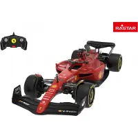 Rastar Fjernkontroll Bil m. Lys - Ferrari F1-75 - 1:18 - - OneSize - Bil