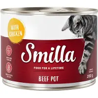 Smilla Oksegryter 6 x 200g - Okse med kylling