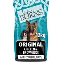 Burns Adult & Senior Original - kylling og brun ris - 12 kg